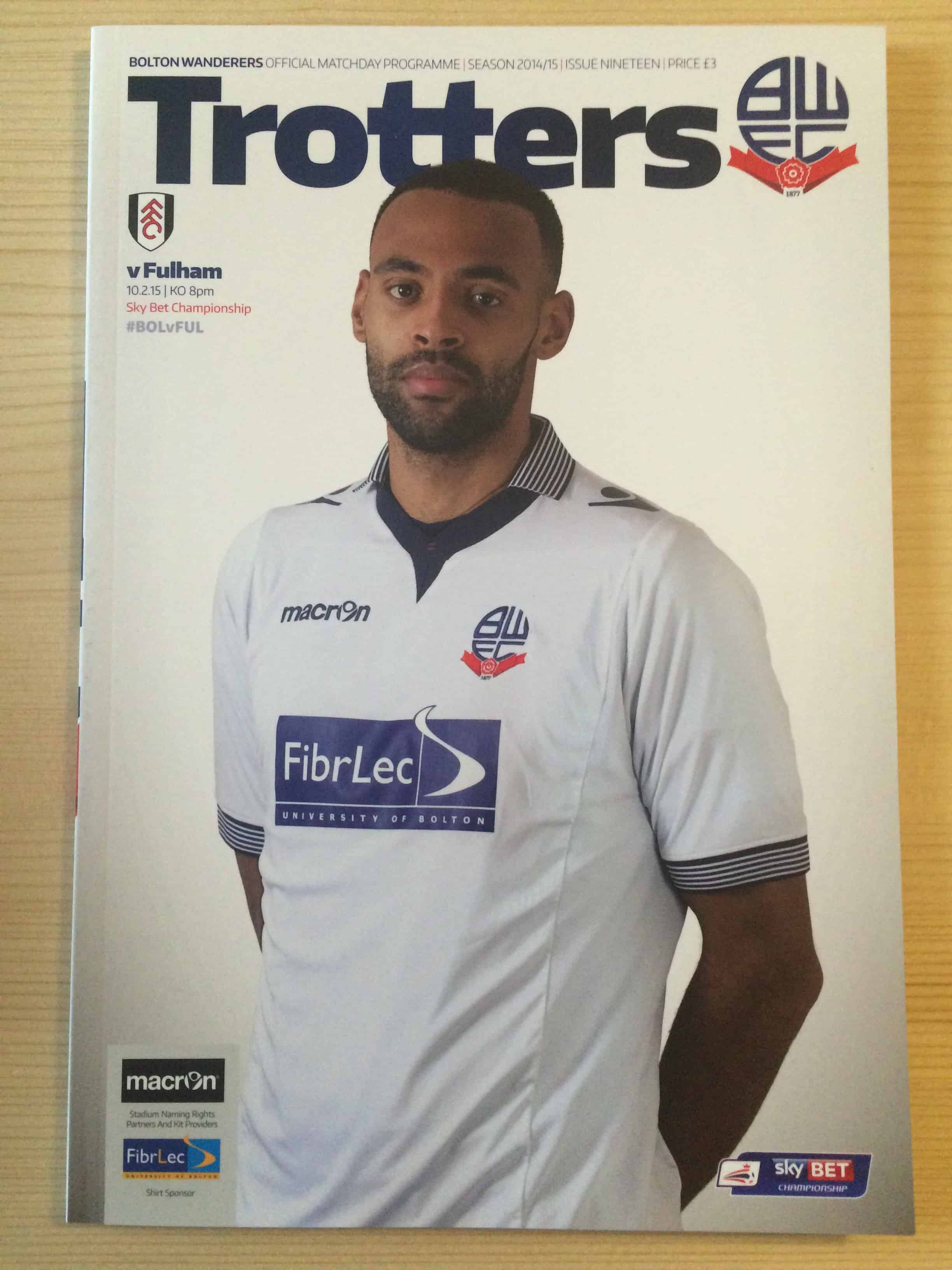 Bolton Wanderers FC v Fulham FC